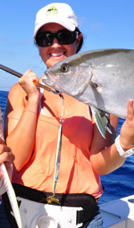 Amberjack- fishing trips cancun- jigging